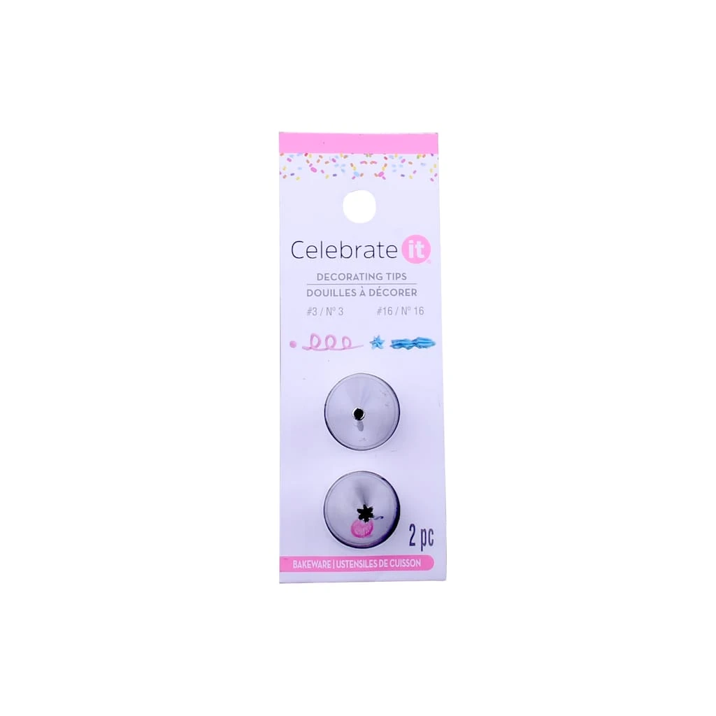 Coupon π No. 3 Round & No. 16 Star Tip Set by Celebrate It™ β 2 Coupon π No. 3 Round & No. 16 Star Tip Set by Celebrate It™ β - Image 2