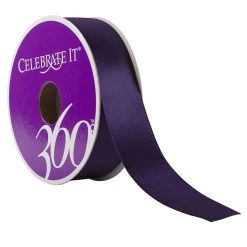 Coupon 🌟 12 Pack: 7/8" Satin Ribbon by Celebrate It® 360°™ 🎁