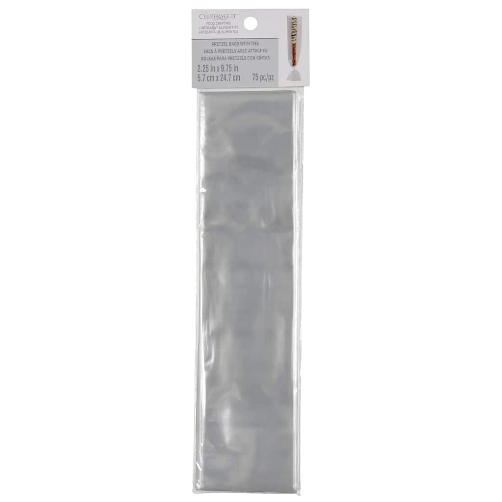 Best Pirce 🤩 12 Packs: 75 ct. (900 total) Pretzel Bags by Celebrate It® ⭐ 2 Best Pirce 🤩 12 Packs: 75 ct. (900 total) Pretzel Bags by Celebrate It® ⭐ - Image 2