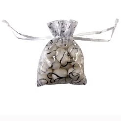 Top 10 😉 Silver Double Heart Organza Favor Bags by Celebrate It™ Occasions™, 12ct. ⌛