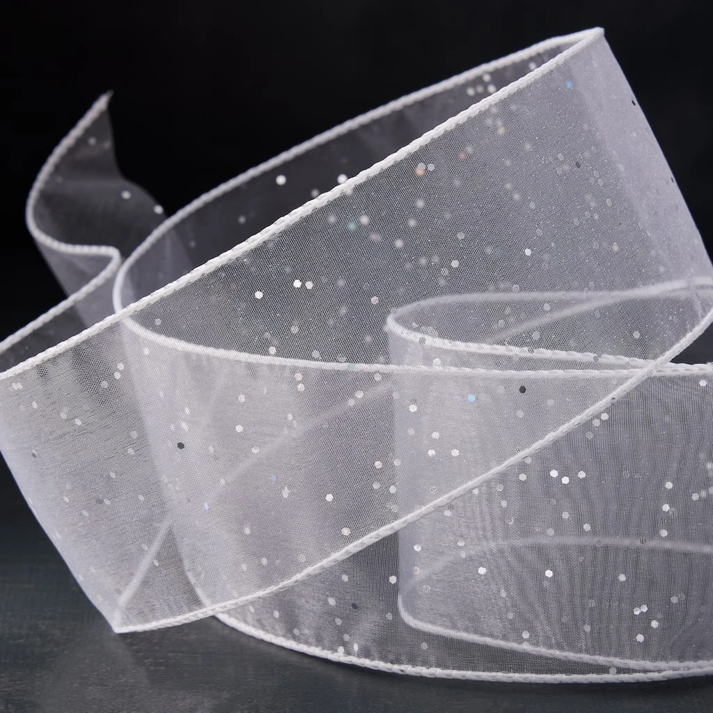 Coupon β 2.5" Glitter Shimmer Wired Ribbon by Celebrate It® Mega π 2 Coupon β 2.5" Glitter Shimmer Wired Ribbon by Celebrate It® Mega π - Image 2