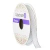 Best Sale ⭐ 3/8" Metallic Wired Ribbon By Celebrate It® Tempo™ ✔️