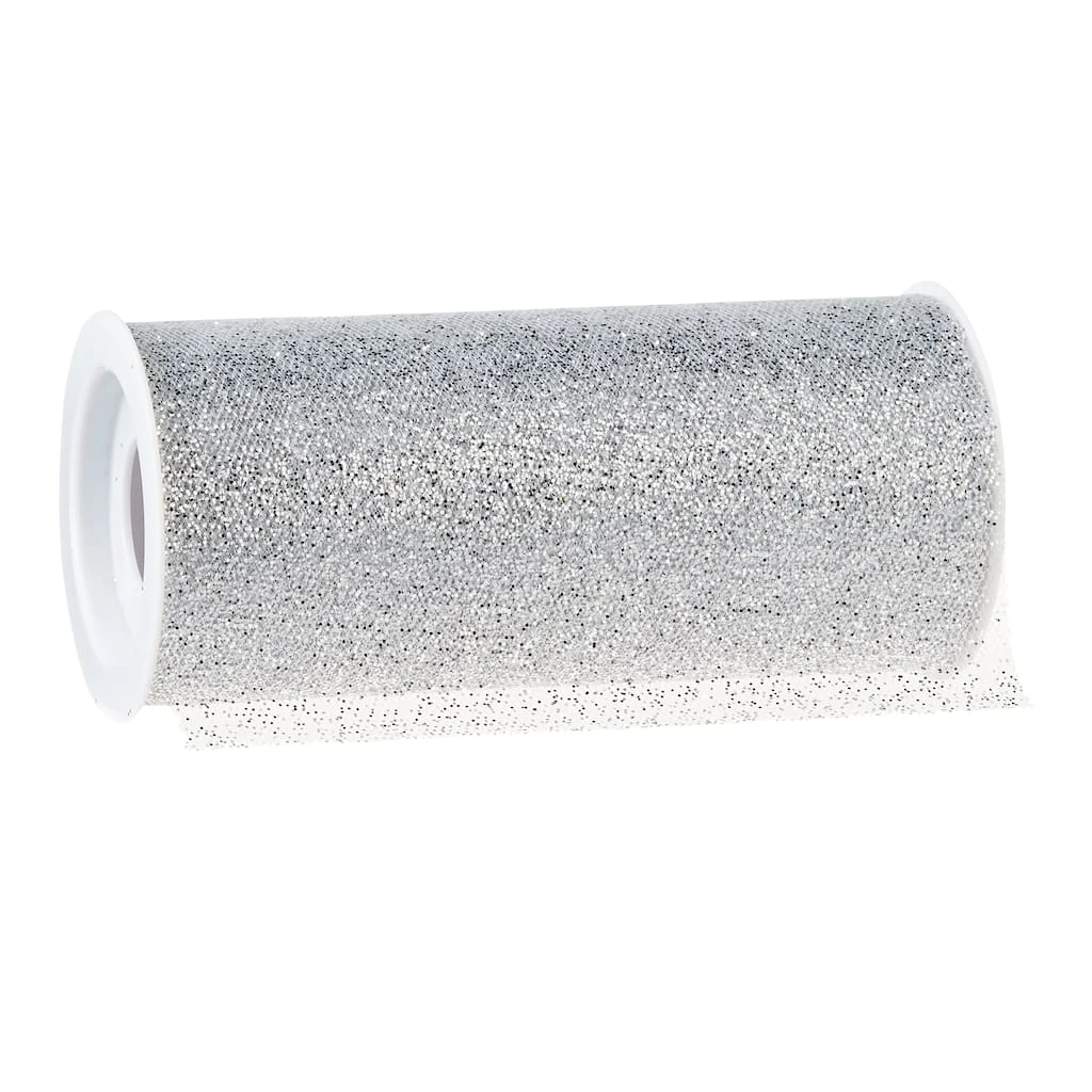 Buy ⭐ 6" Glitter Tulle by Celebrate It® Occasions™ ⌛ 3 Buy ⭐ 6" Glitter Tulle by Celebrate It® Occasions™ ⌛ - Image 3