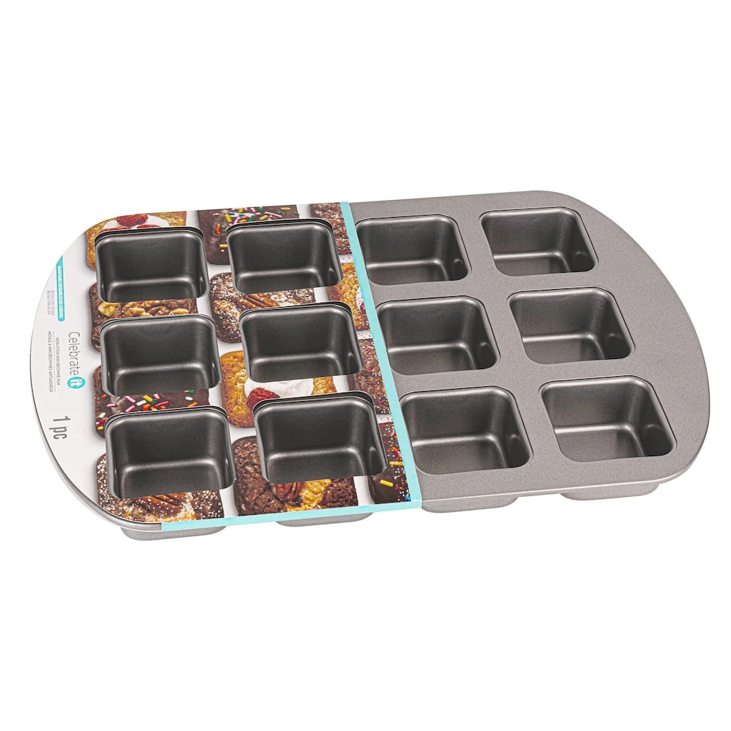 Coupon 🤩 Non-Stick Mini Brownie Pan by Celebrate It® 💯 2 Coupon 🤩 Non-Stick Mini Brownie Pan by Celebrate It® 💯 - Image 2