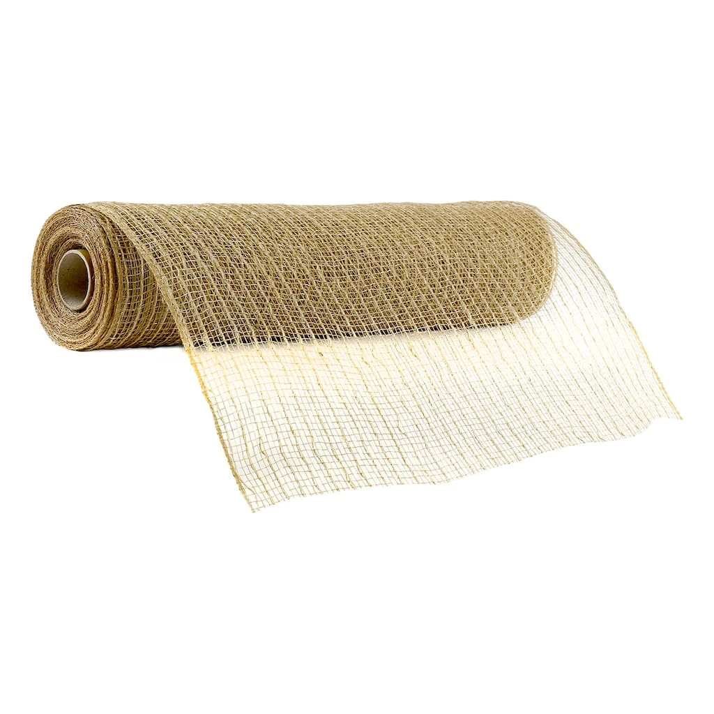 Brand new ๐ 12" Jute Mesh Ribbon by Celebrate It® ๐ 1 Brand new ๐ 12" Jute Mesh Ribbon by Celebrate It® ๐