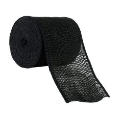 Coupon ✨ 4" Burlap Wired Ribbon by Celebrate It® Occasions™ 👏