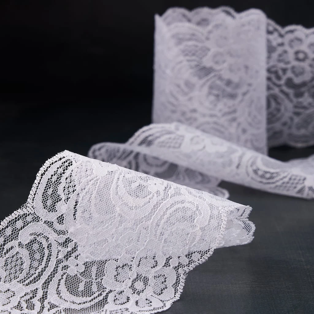 Budget π 3.5" Lace Ribbon by Celebrate It® Occasions™ π 2 Budget π 3.5" Lace Ribbon by Celebrate It® Occasions™ π - Image 2
