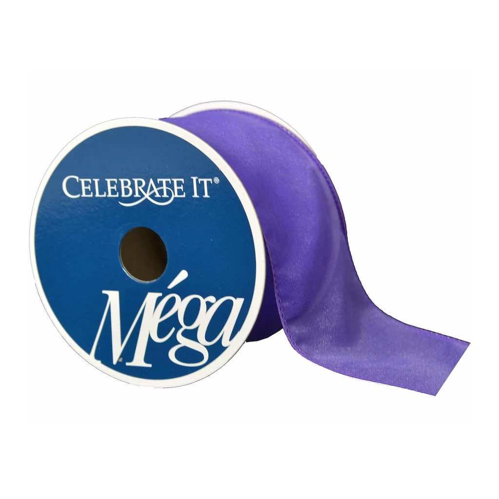 Best Pirce ✨ 2.5" Mega Sheer Wired Ribbon by Celebrate It® ⭐ 1 Best Pirce ✨ 2.5" Mega Sheer Wired Ribbon by Celebrate It® ⭐