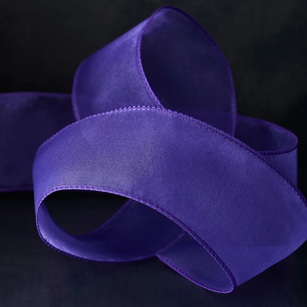 Best Pirce ✨ 2.5" Mega Sheer Wired Ribbon by Celebrate It® ⭐ 2 Best Pirce ✨ 2.5" Mega Sheer Wired Ribbon by Celebrate It® ⭐ - Image 2