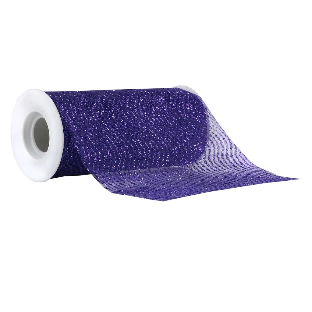 Promo π 24 Pack: 6" Glitter Swirl Tulle by Celebrate It® Occasions™ π₯ 1 Promo π 24 Pack: 6" Glitter Swirl Tulle by Celebrate It® Occasions™ π₯