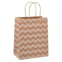 Best Pirce ⭐ 10" Kraft Dots & Chevron Paper Bag Value Pack by Celebrate It™ 🧨 -Celebrate It Sales Shop 10324335 31