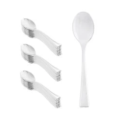 Best Pirce ⌛ Silver Plastic Mini Spoons by Celebrate It™ 👍
