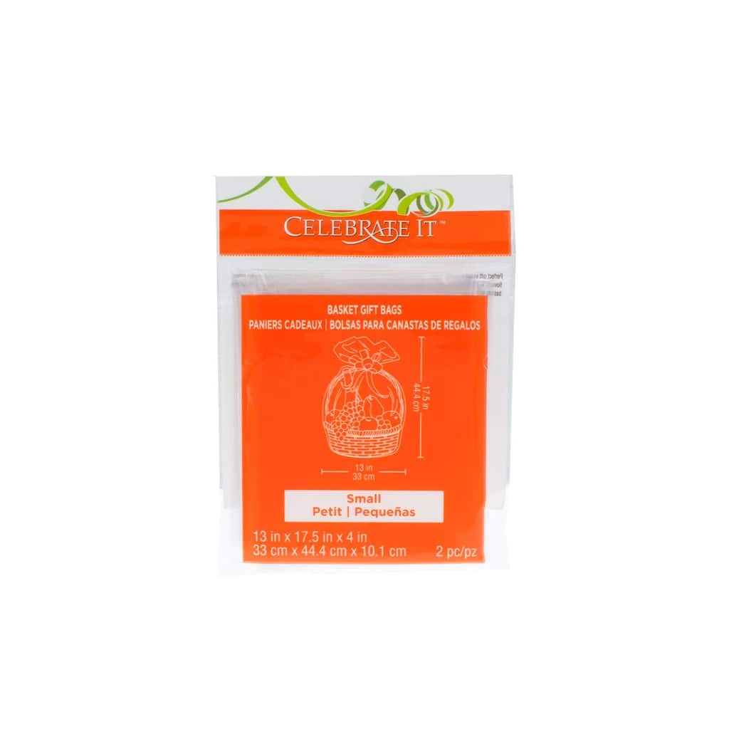 New π 36 Packs: 2 ct. (72 total) Small Basket Gift Bag by Celebrate It™ β 1 New π 36 Packs: 2 ct. (72 total) Small Basket Gift Bag by Celebrate It™ β