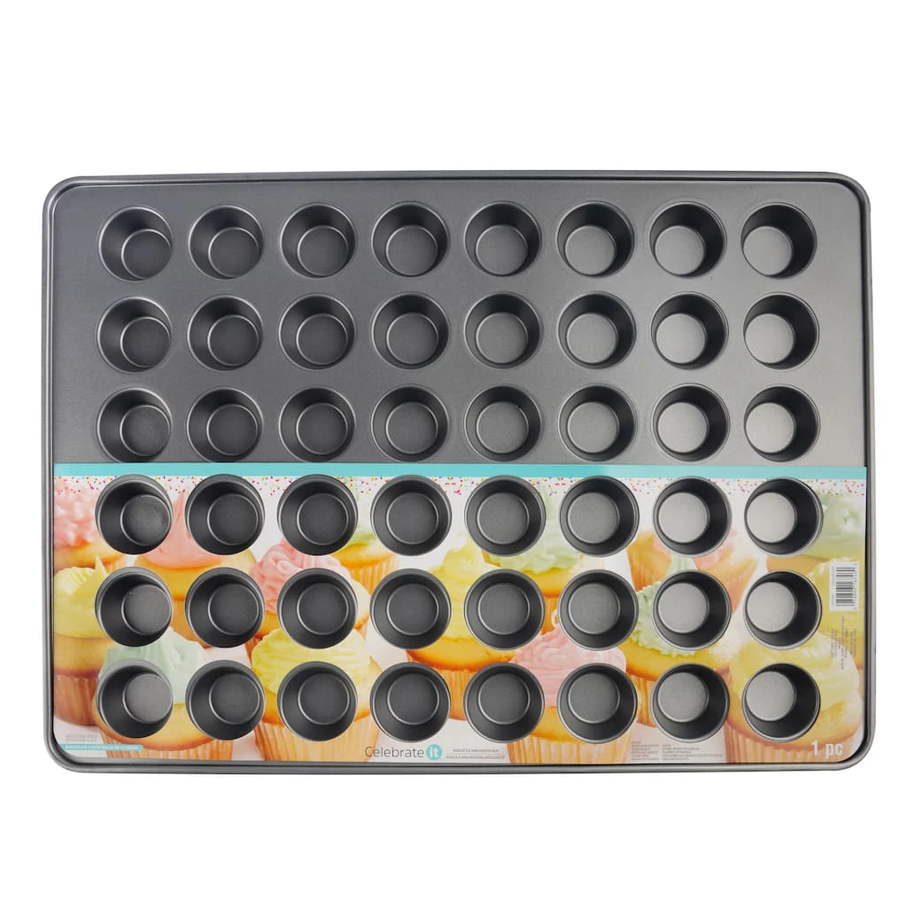 Best Sale π Non-Stick 48-Cavity Mini Muffin Pan by Celebrate It® π 1 Best Sale π Non-Stick 48-Cavity Mini Muffin Pan by Celebrate It® π