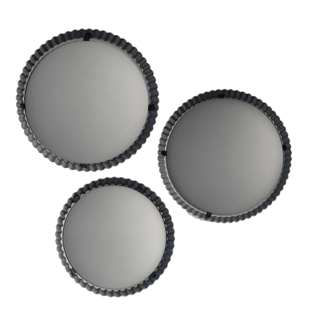 Hot Sale ❤️ Non-Stick Quiche & Tart Pan Set by Celebrate It® ✔️ 2 Hot Sale ❤️ Non-Stick Quiche & Tart Pan Set by Celebrate It® ✔️ - Image 2