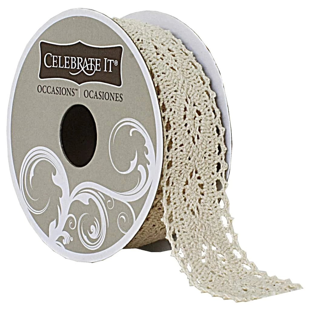 Promo β¨ 12 Pack: 1" Lace Trim by Celebrate It® Occasions™ π 1 Promo β¨ 12 Pack: 1" Lace Trim by Celebrate It® Occasions™ π