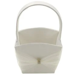 Best Pirce 👏 Celebrate It™ Occasions™ Tulle Flower Girl Basket ✔️