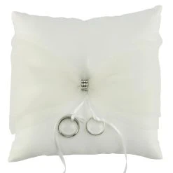 Brand new ⭐ Celebrate It™ Occasions™ Tulle Ring Bearer Pillow ⌛