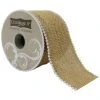 Cheapest ✨ 12 Pack: 2.5" Burlap & Beaded Wired Ribbon by Celebrate It® Occasions™ 🔔