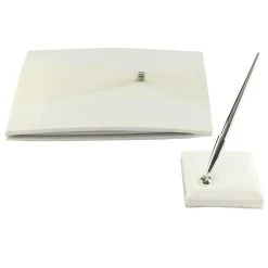 Best Pirce 👏 Celebrate It™ Occasions™ Tulle Guest Book & Pen Set 😉