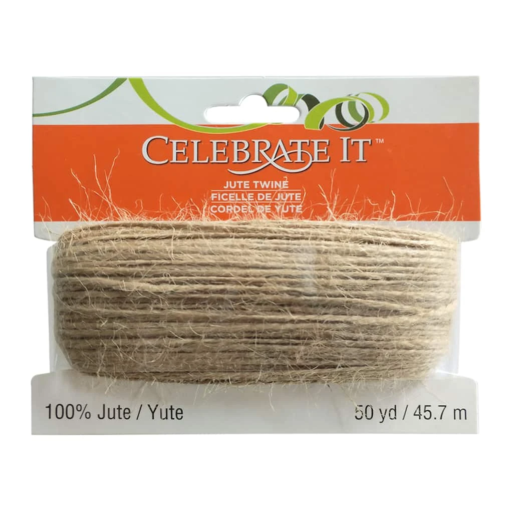 Buy β¨ 12 Pack: Jute Twine by Celebrate It™ π 1 Buy β¨ 12 Pack: Jute Twine by Celebrate It™ π