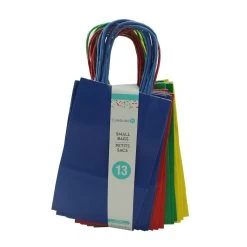 Cheap ⌛ 10 Packs: 13 ct. (130 total) Small Primary Color Gift Bags by Celebrate It™ ✨ -Celebrate It Sales Shop 10401084 2 1