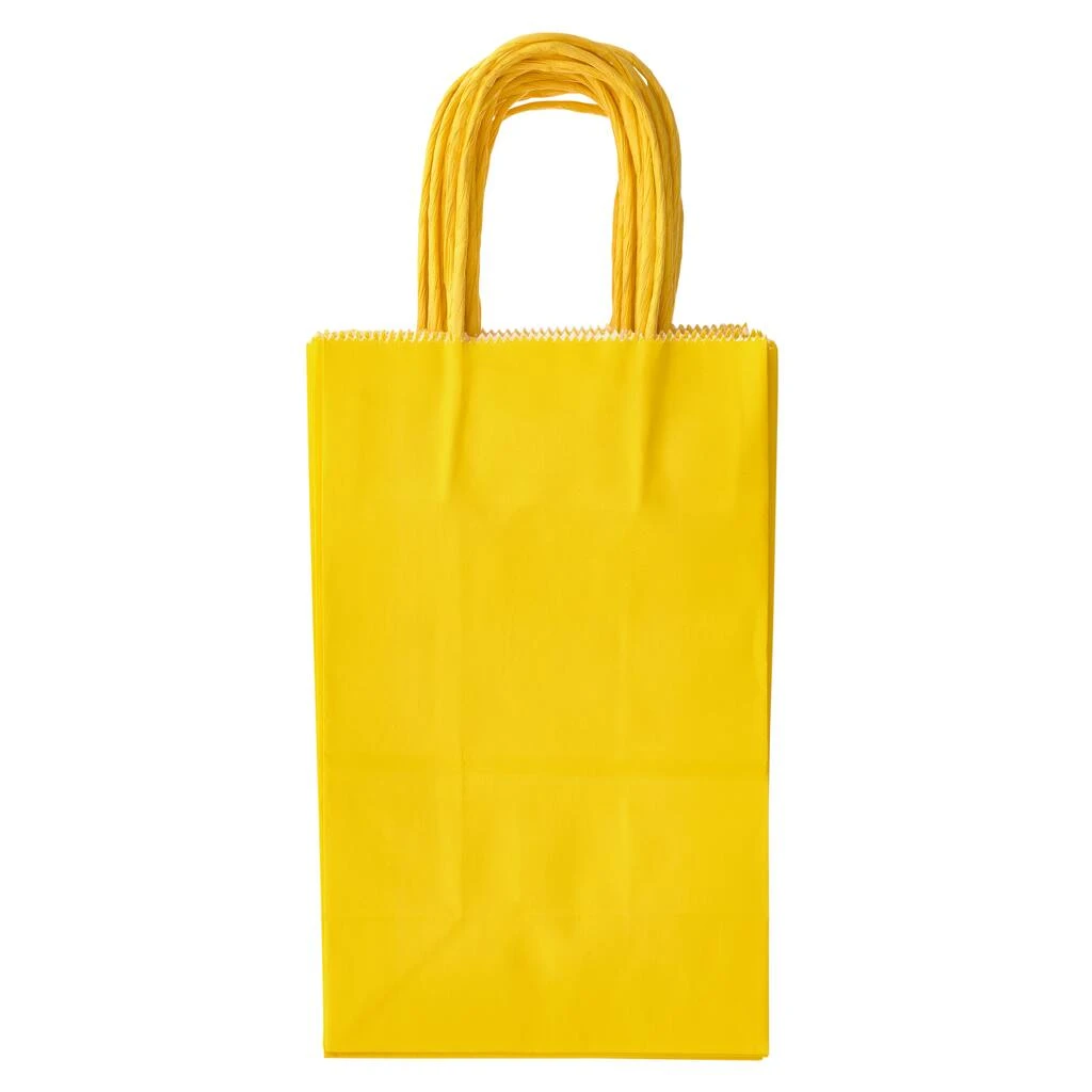 Hot Sale ⭐ Small Yellow Paper Bag Value Pack by Celebrate It™ ✨ 2 Hot Sale ⭐ Small Yellow Paper Bag Value Pack by Celebrate It™ ✨ - Image 2