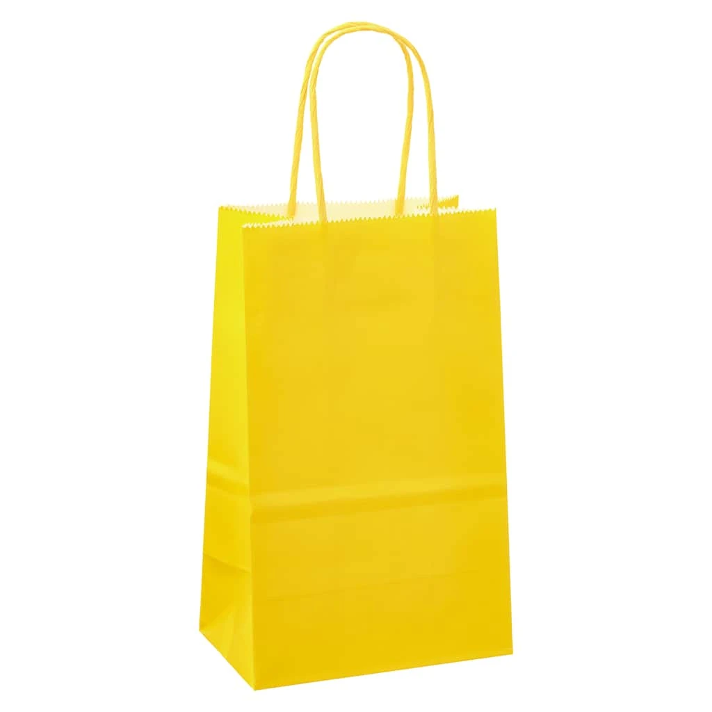 Hot Sale ⭐ Small Yellow Paper Bag Value Pack by Celebrate It™ ✨ 1 Hot Sale ⭐ Small Yellow Paper Bag Value Pack by Celebrate It™ ✨