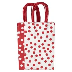 Outlet 🤩 Small Red & White Dots Bags Value Pack by Celebrate It™ 🧨
