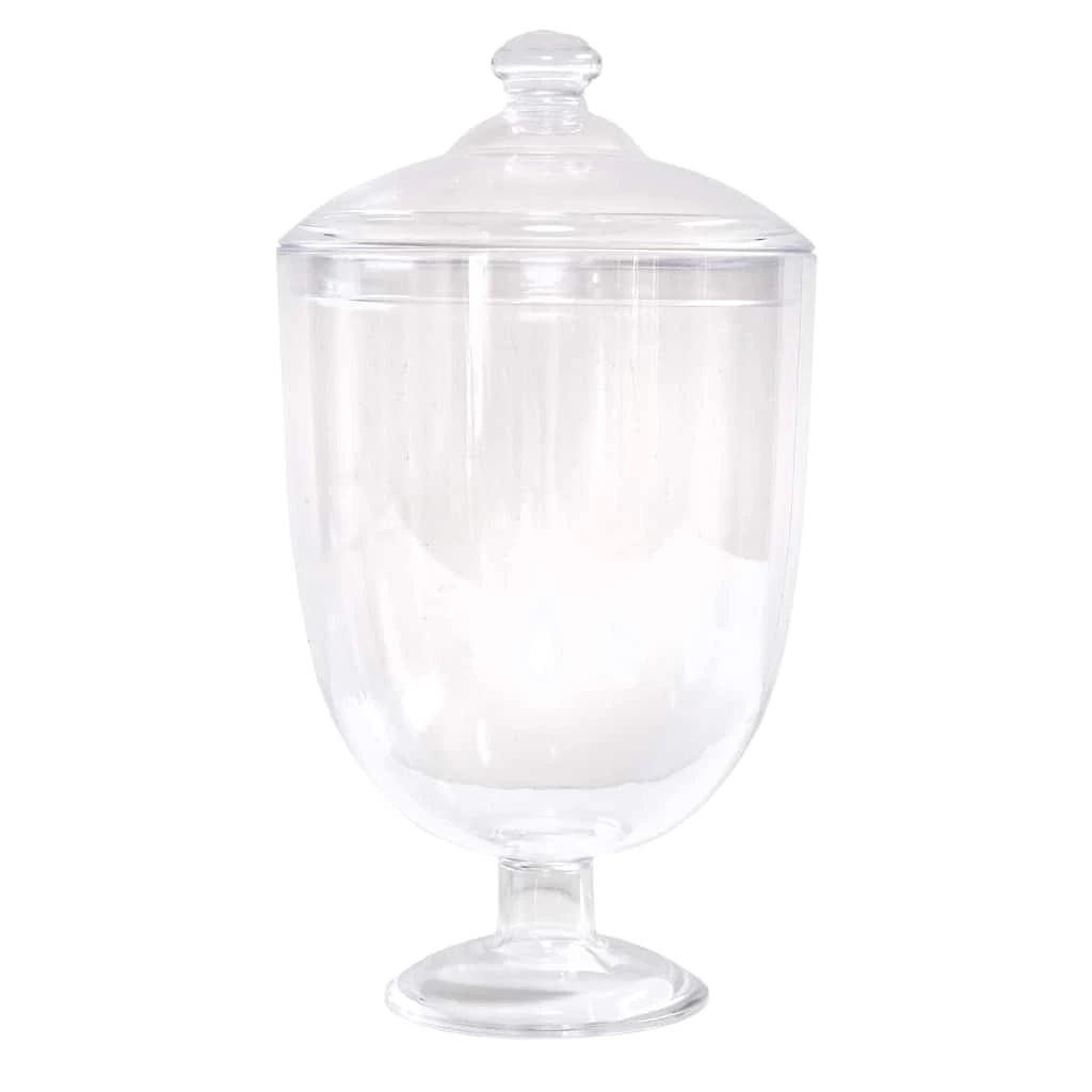 Cheapest ⌛ 8 Pack: Large Footed Dish with Lid by Celebrate It® ✔️ 1 Cheapest ⌛ 8 Pack: Large Footed Dish with Lid by Celebrate It® ✔️