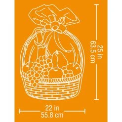 Deals ✨ 25" White Polka Dot Basket Gift Bags by Celebrate It™, 6ct. 🔔 -Celebrate It Sales Shop 10409350 3