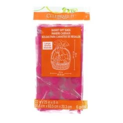 New ✨ 12 Packs: 6 ct. (72 total) Large Polka Dot Basket Gift Bags by Celebrate It™ ⭐