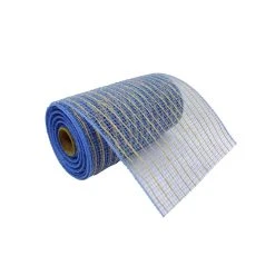 Promo 🧨 12 Pack: 5.5" Mesh Jute Stripes Ribbon by Celebrate It® 🤩