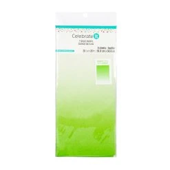 Cheap 👍 Green Ombre Tissue Paper Sheets by Celebrate It™ 🛒