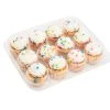 New 💯 6 Packs: 2 ct. (12 total) 12-Cup Mini Cupcake Clamshells by Celebrate It™ 🧨