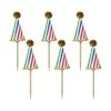 Cheapest ✔️ 12 Packs: 6 ct. (72 total) Bakeware Party Hat Treat Toppers by Celebrate It® ✨