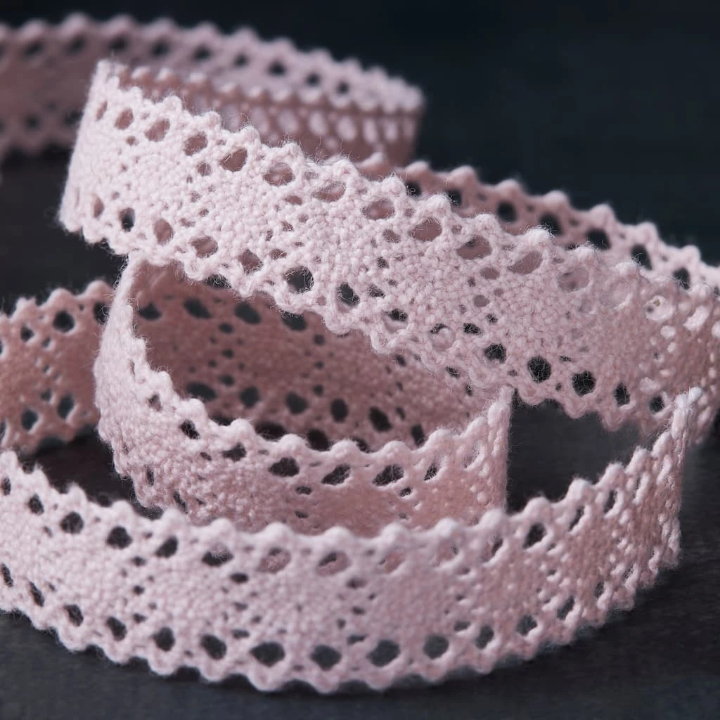 Best deal ⌛ 1/2" Lace Vintage Blush Ribbon by Celebrate It® Aria ⭐ 2 Best deal ⌛ 1/2" Lace Vintage Blush Ribbon by Celebrate It® Aria ⭐ - Image 2