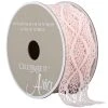 Best Pirce ⭐ 12 Pack: 1.5" Lace Vintage Blush Ribbon by Celebrate It™ Aria 😍