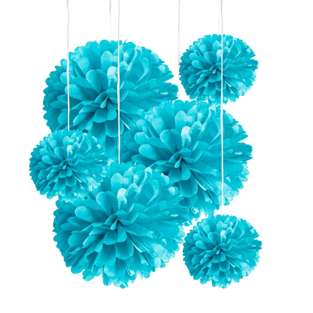 Coupon βοΈ Turquoise Paper Pom Poms By Celebrate It™ π 1 Coupon βοΈ Turquoise Paper Pom Poms By Celebrate It™ π