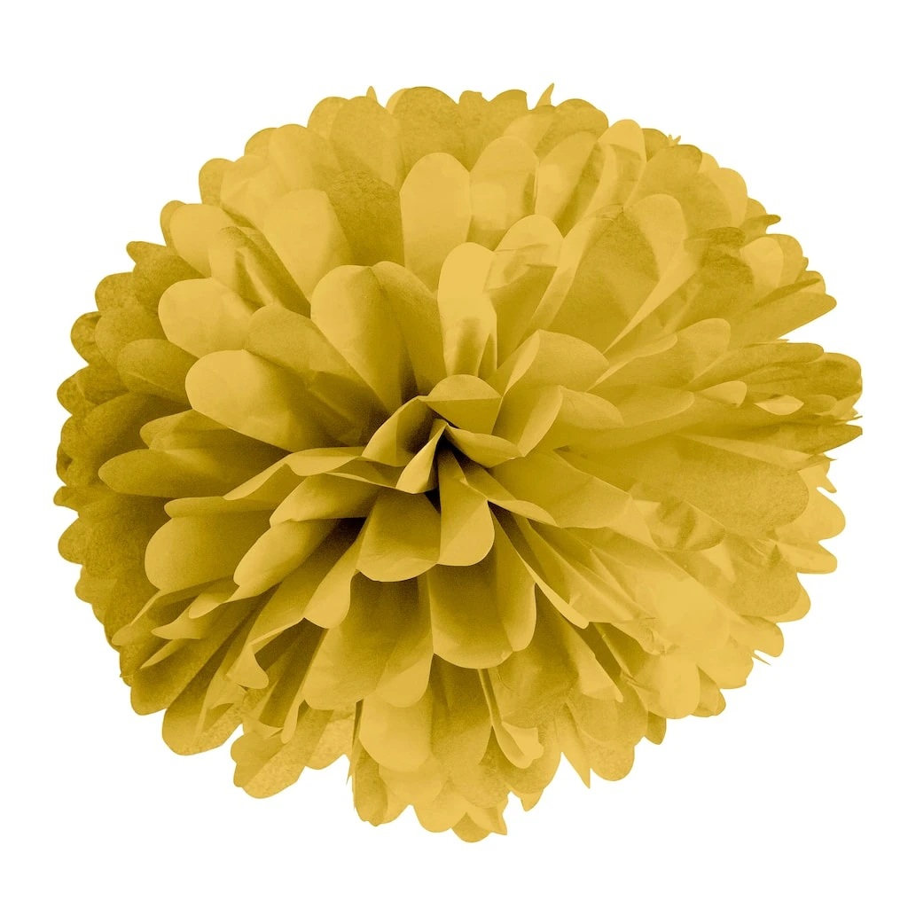 Buy βοΈ Gold Paper Pom Poms By Celebrate It™ π 3 Buy βοΈ Gold Paper Pom Poms By Celebrate It™ π - Image 3