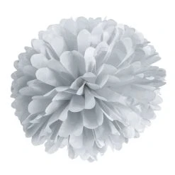 Flash Sale ⭐ Silver Paper Pom Poms By Celebrate It™ ❤️ -Celebrate It Sales Shop 10525498 5