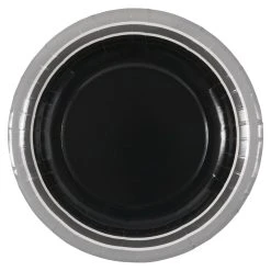 Wholesale 🥰 Black 9" Round Paper Plates By Celebrate It™ ❤️