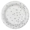 Flash Sale ⭐ Silver Dots Round Plates By Celebrate It™ ❤️