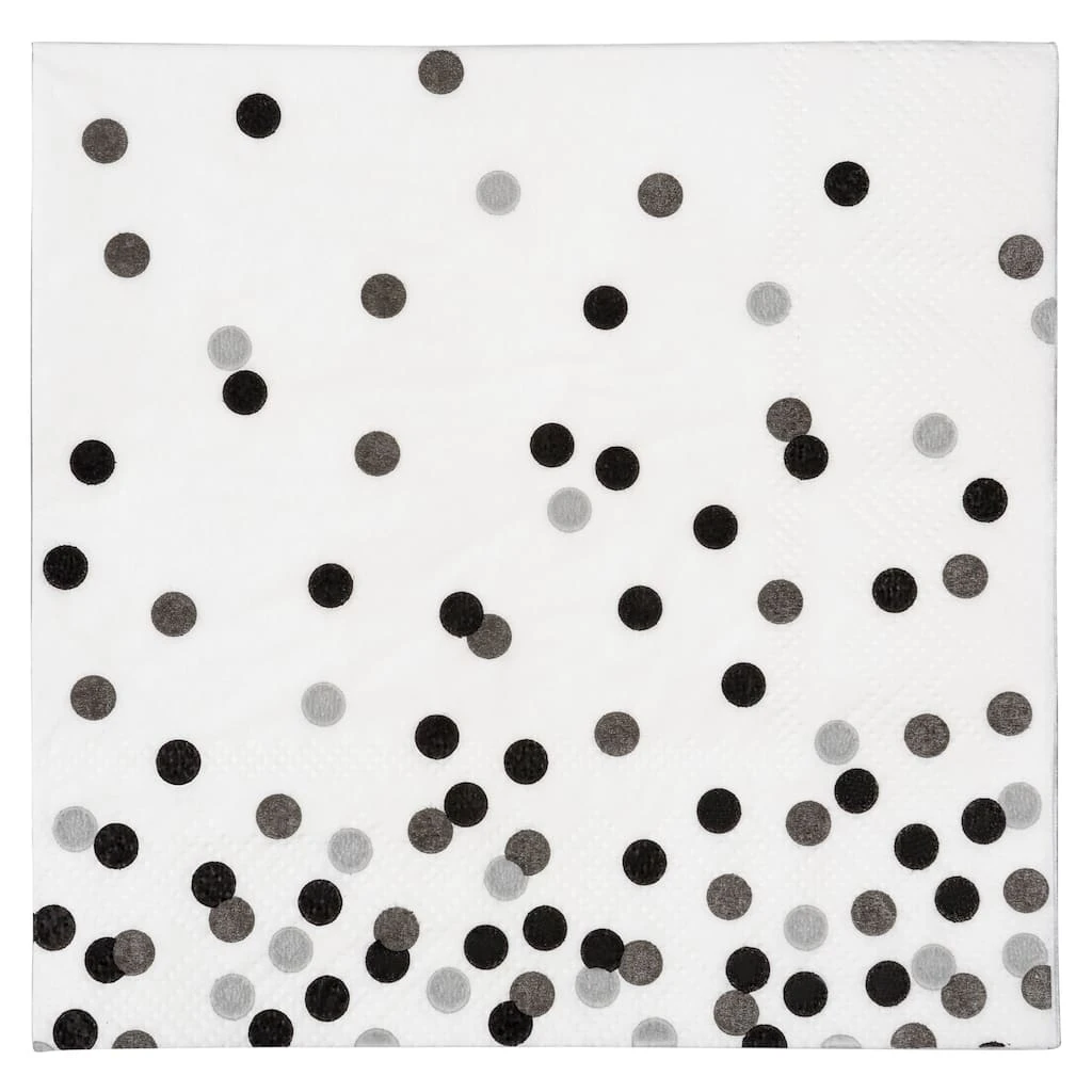 Cheapest β Black Dots Beverage Napkins by Celebrate It™ π 1 Cheapest β Black Dots Beverage Napkins by Celebrate It™ π