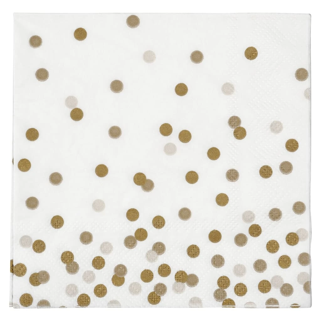 Cheap π Gold Dots Beverage Napkins by Celebrate It™ π₯° 1 Cheap π Gold Dots Beverage Napkins by Celebrate It™ π₯°