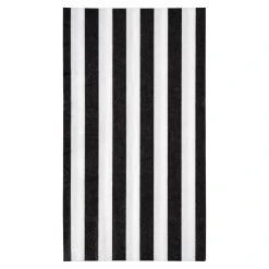 Wholesale ⌛ Black Stripes Guest Napkins by Celebrate It™, 24ct. ❤️