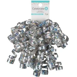 Best Pirce 😍 Silver Holographic Twisty Bows By Celebrate It™ 😀