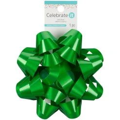Brand new 🔥 5.75" Kelly Green Lacquer Gift Bow by Celebrate It™ ⌛