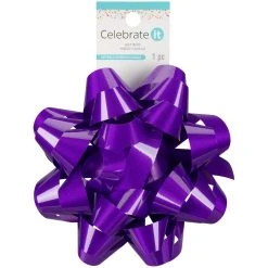 Best reviews of 🎉 5.75" Purple Lacquer Gift Bow by Celebrate It™ ✨