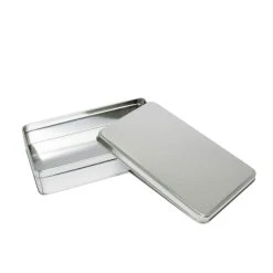 Coupon ⭐ Small Square Silver Tin Container By Celebrate It™ 🛒